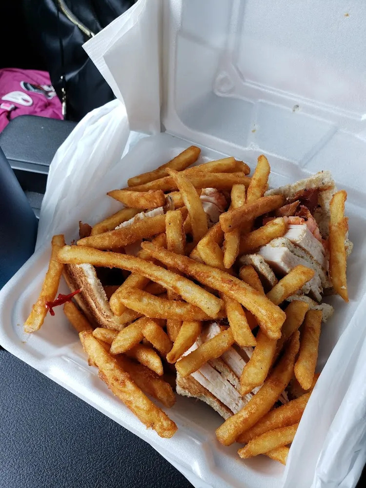 Turkey Bacon Club Sandwich